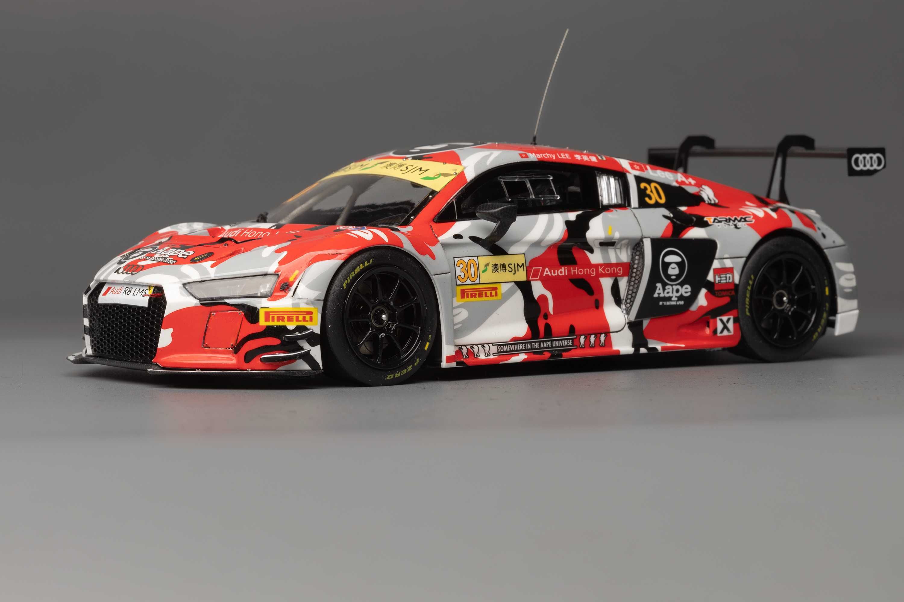 Audi R8 LMS GT3 Macau FIA GT - 1:24 - Nunu Models - gotowy model