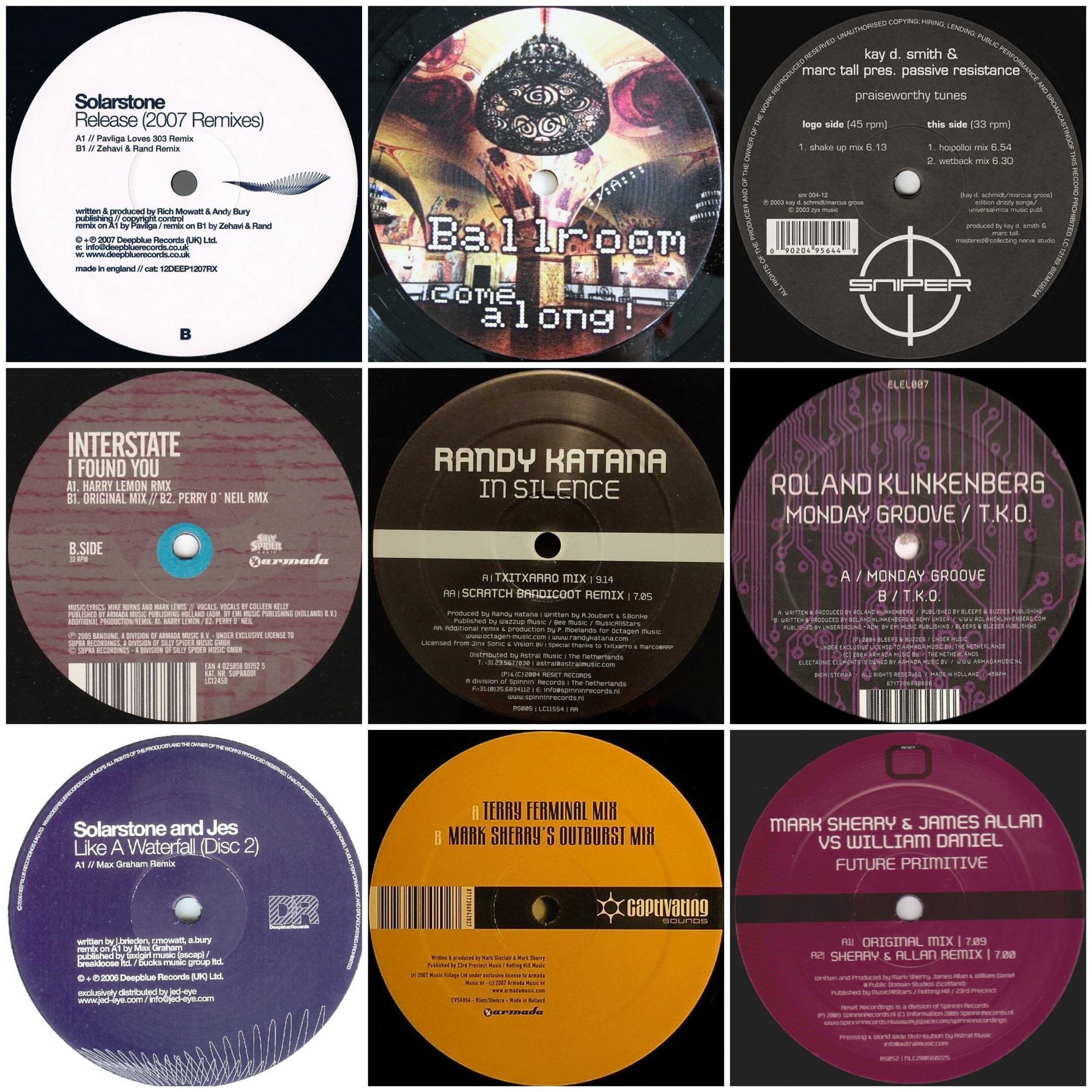 Stoneface & Terminal/Solarstone/Armin/Kyau & Albert/Sensorica/JES/  LP