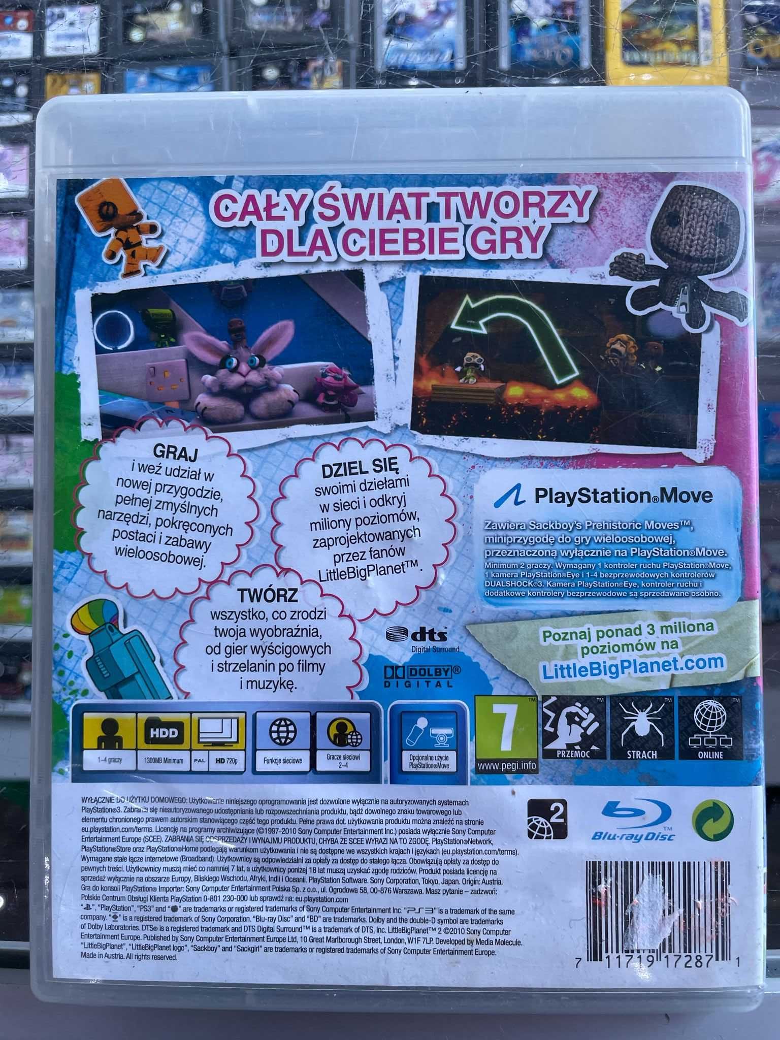 Playstation 3 - Little Big Planet 2 - PL - Wolumen - Metro Wawrzyszew