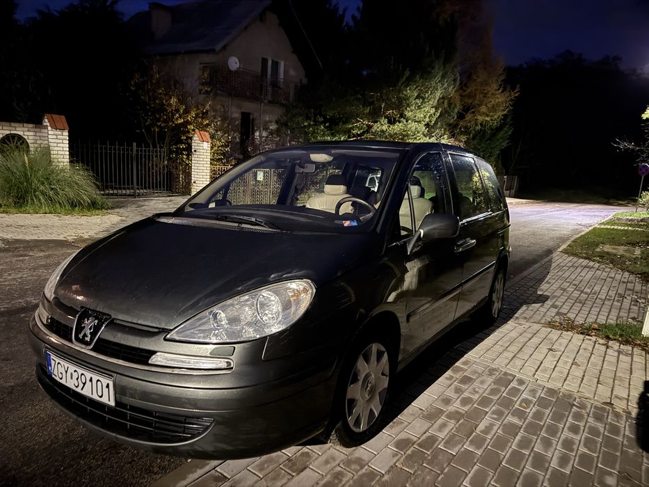 Peugeot 807 7msc skora klima 6biegow