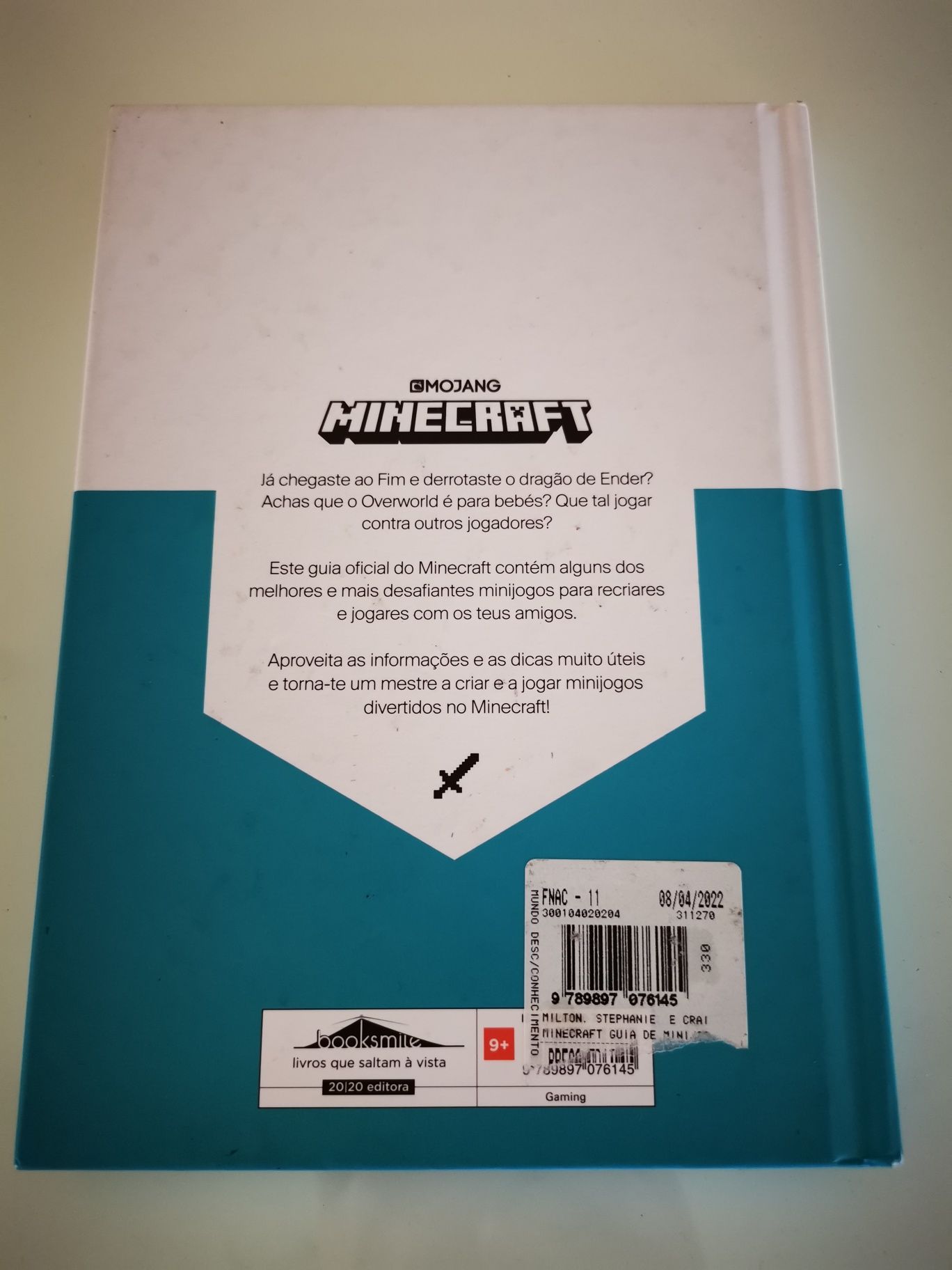 Livro Minecraft Guia de Minijogos