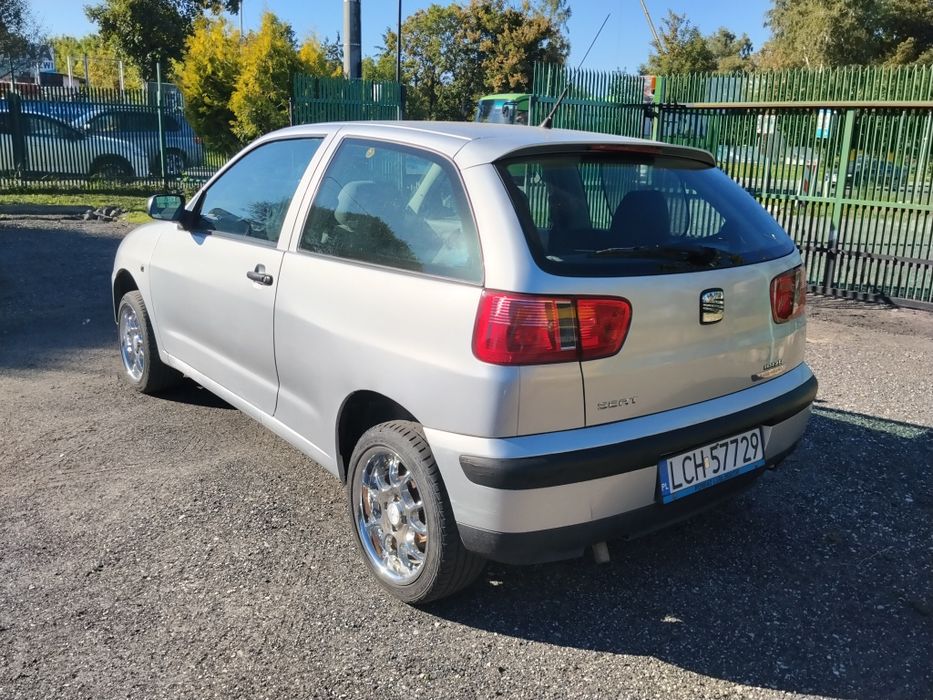 Seat Ibiza 1.4 Benz+Gaz 2002r. Sprawny,jeżdżący Aktualne opłaty