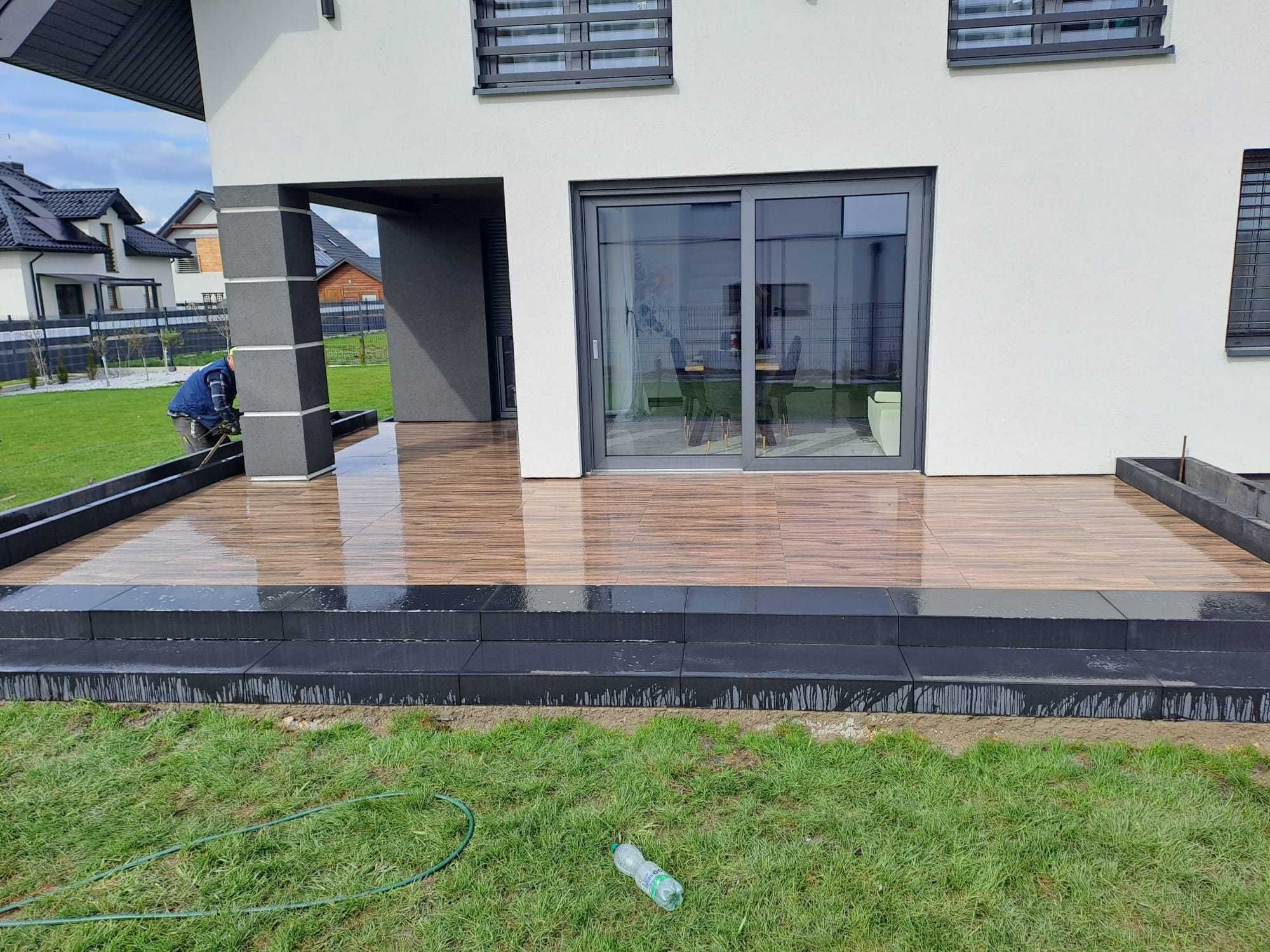 Płyta gresowa, GRES PATIO 45x90cm drewnopodobna 45x90x2 cm GOLIAT GRES