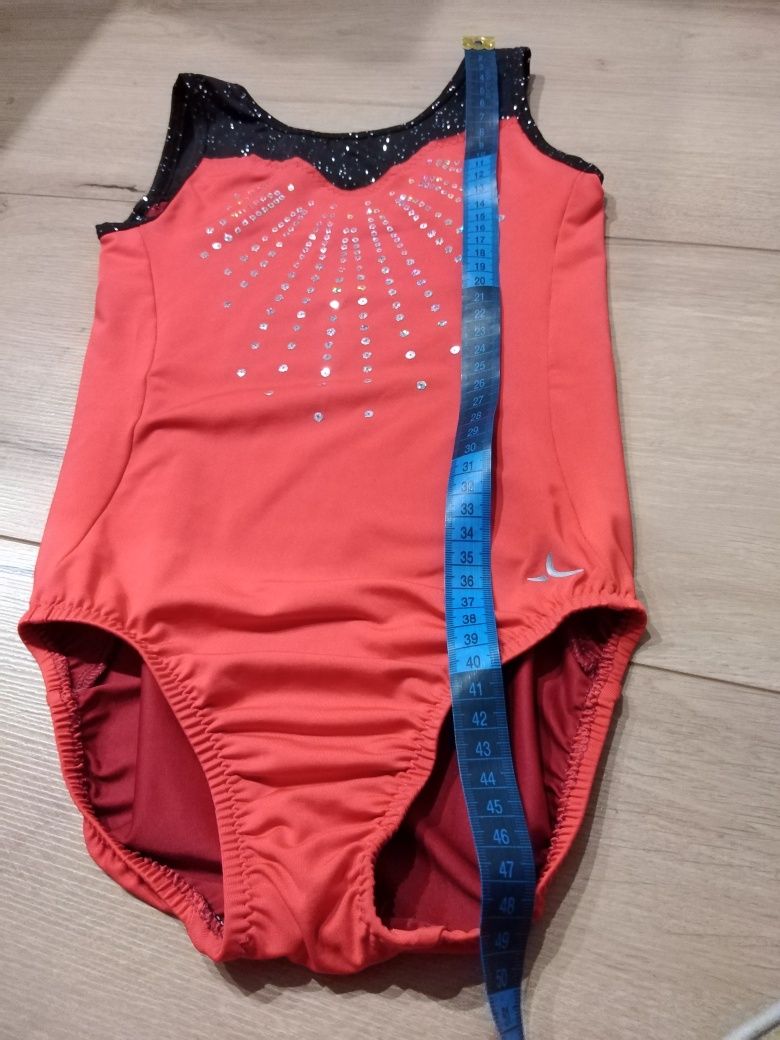 Body trykot gimnastyka artystyczna 128
