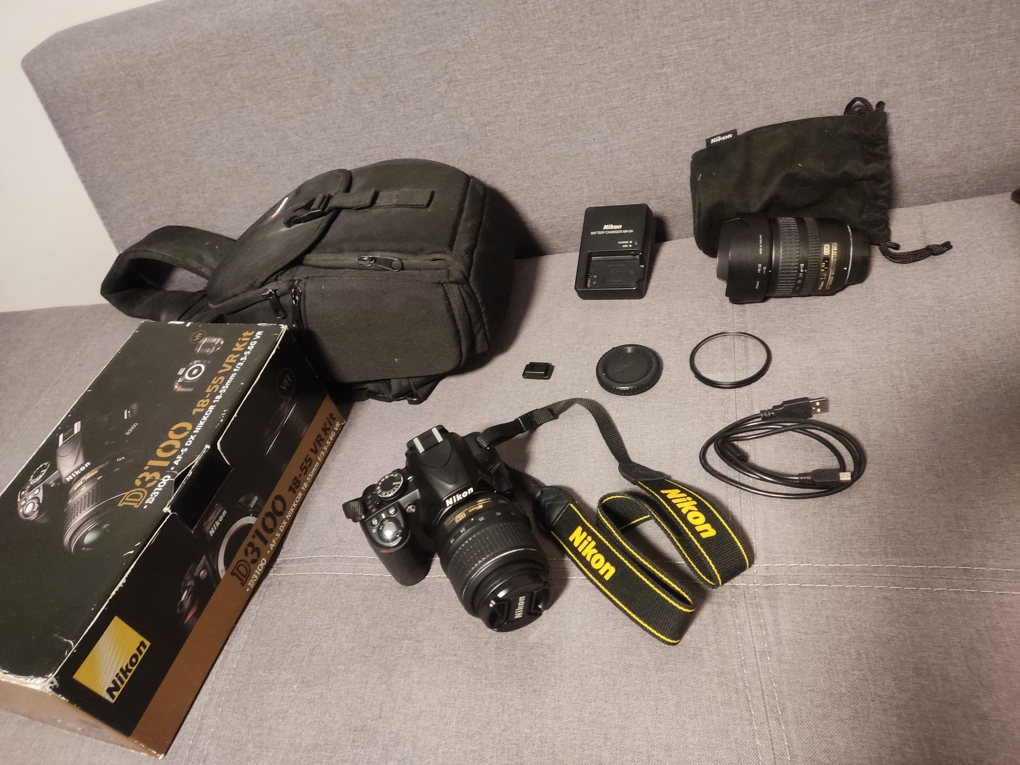 Продам фотоапарат Nikon D3100 18-55VR Kit