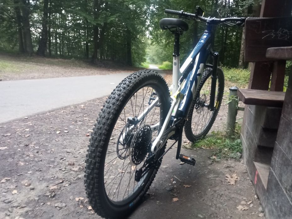 Rower elektryczny e-bike 85Nm Husqvarna full suspension