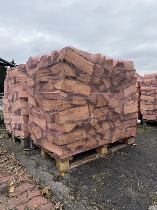 Drewno opałowe 1 metr przestrzenny – na palecie, różne gatunki