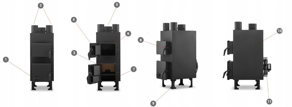 Piec z nadmuchem Nadmuchowy NAGRZEWNICA 15kW + STEROWNIK