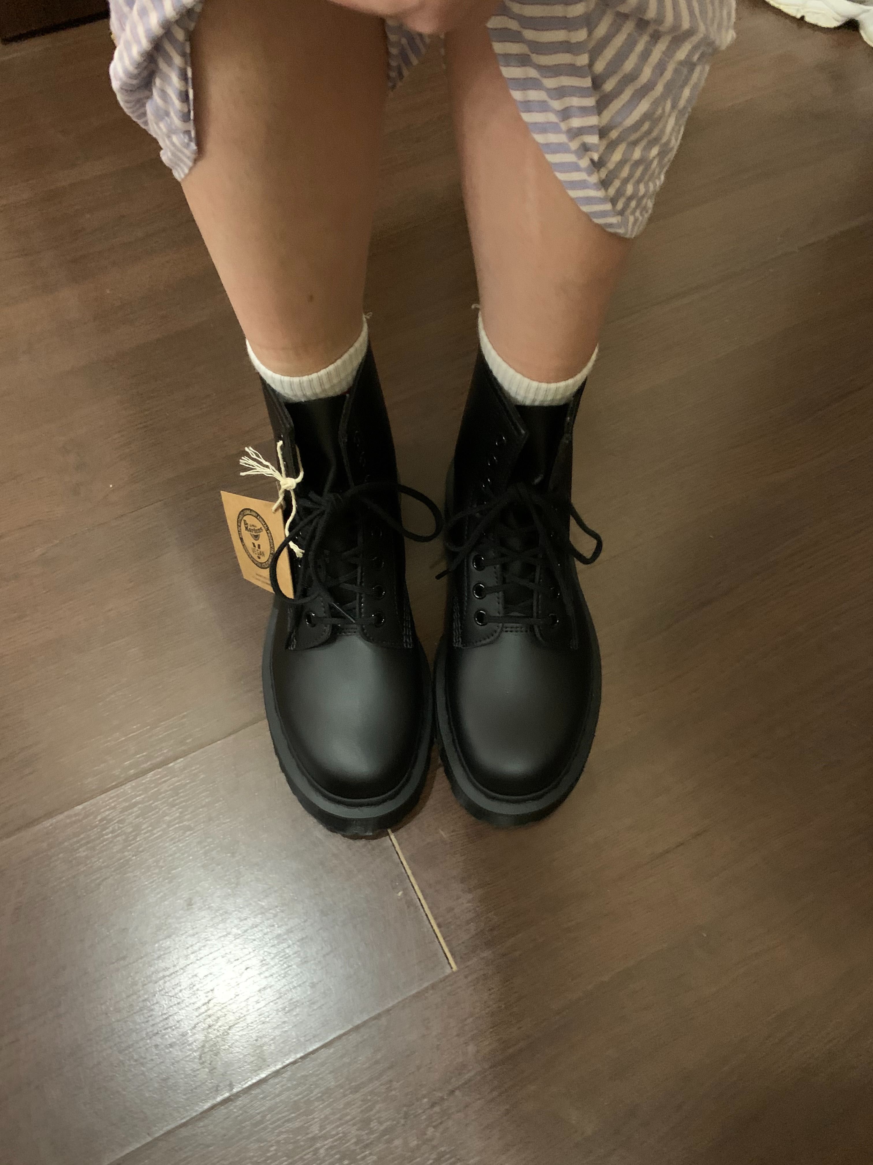 Dr. Martens ботинки чёрные 1460 оригинал
