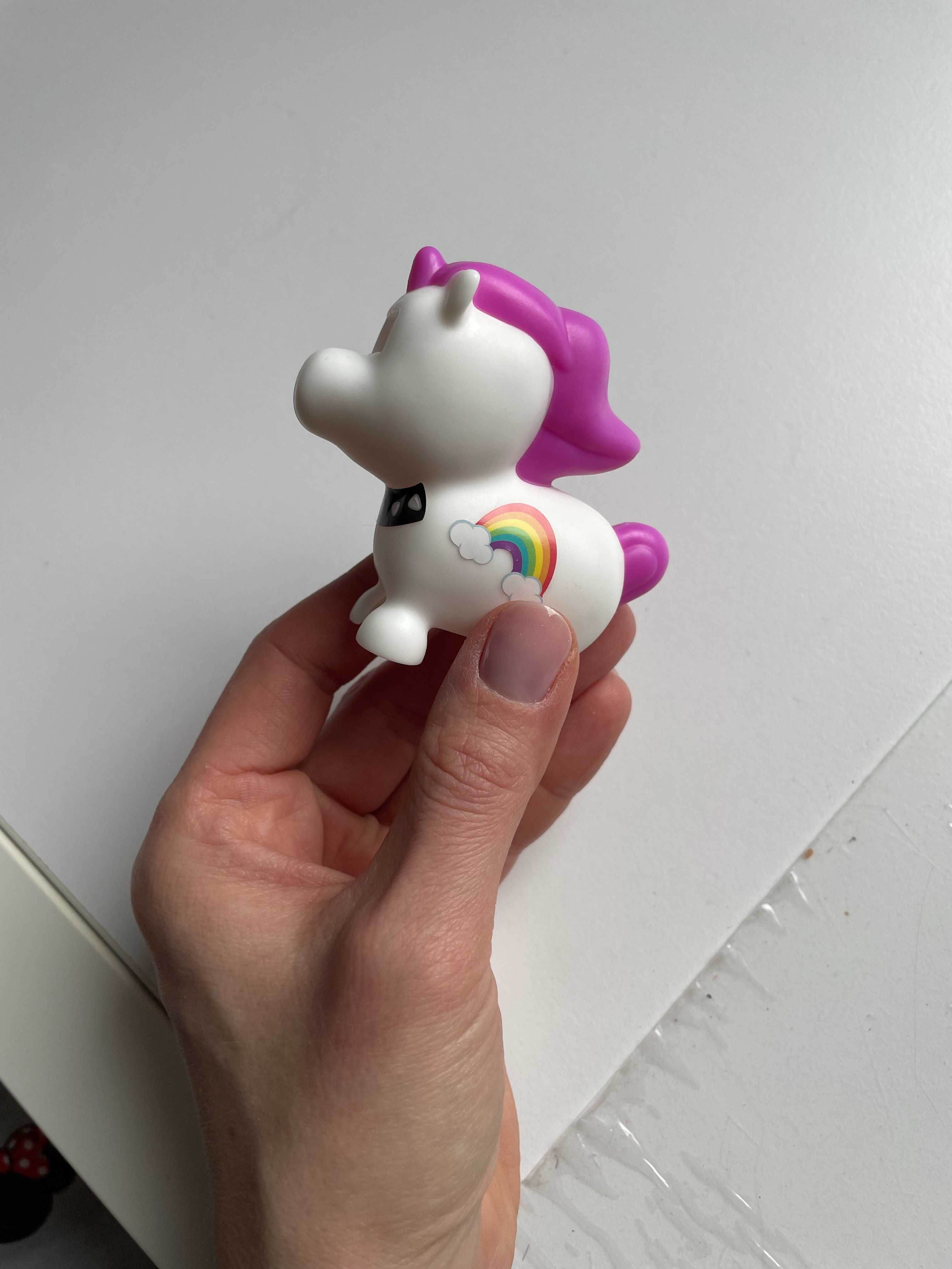 Adopt me McDonald's Unicorn jednorożec figurka kolekcja karty naklejki