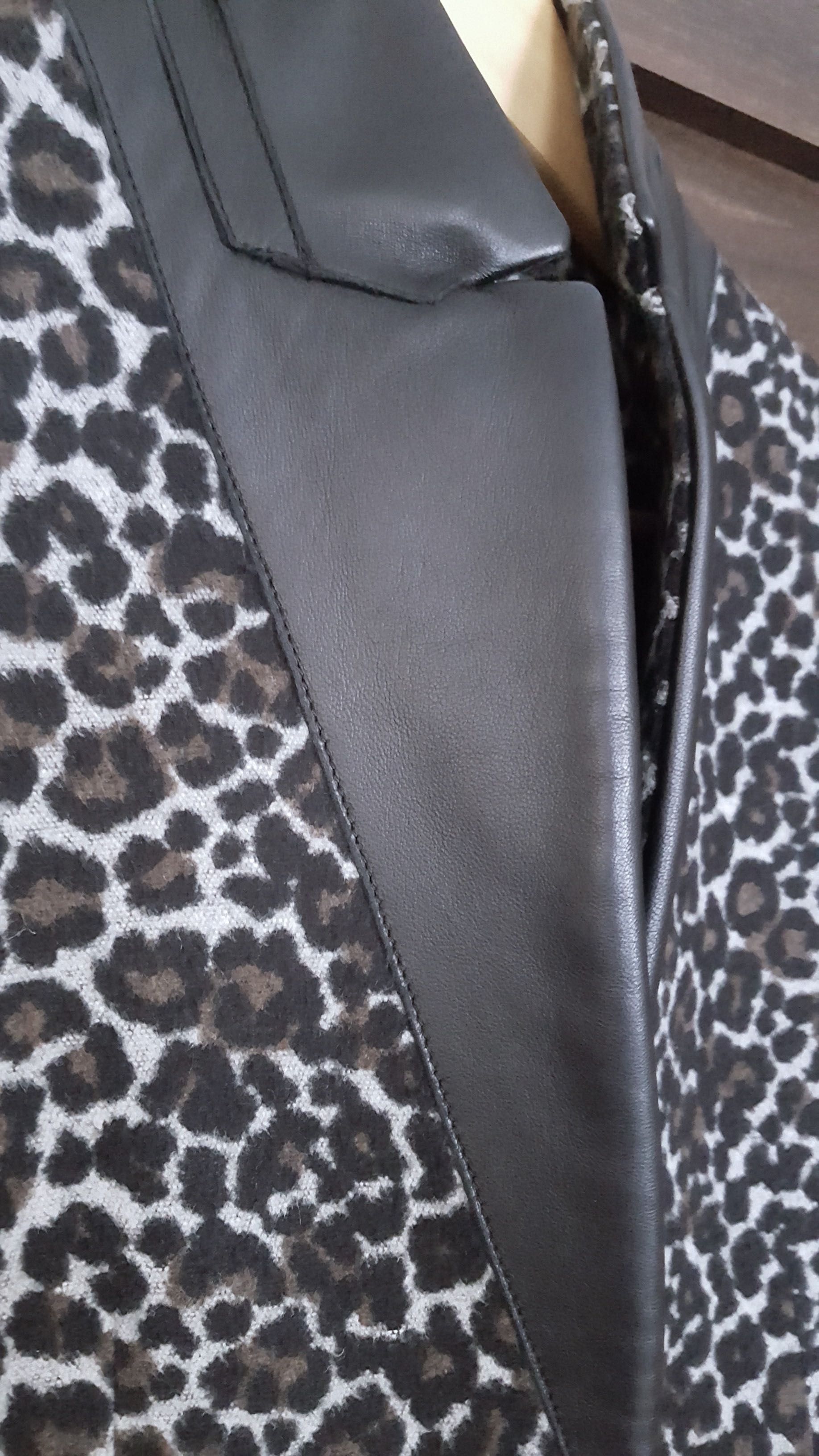 AllSaints Leni Leo Coat__Elegancki płaszcz przejściowy /dyplomatka__36