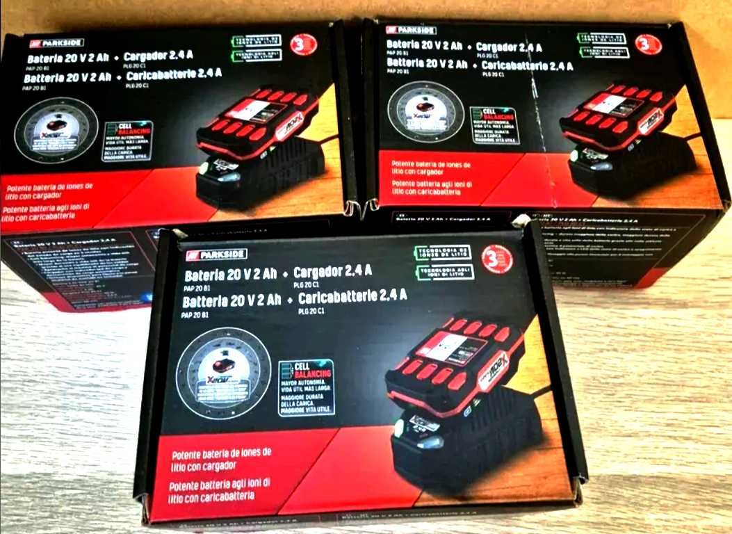 Pack Bateria 20v 2.0Ah + Carregador * NOVOS *