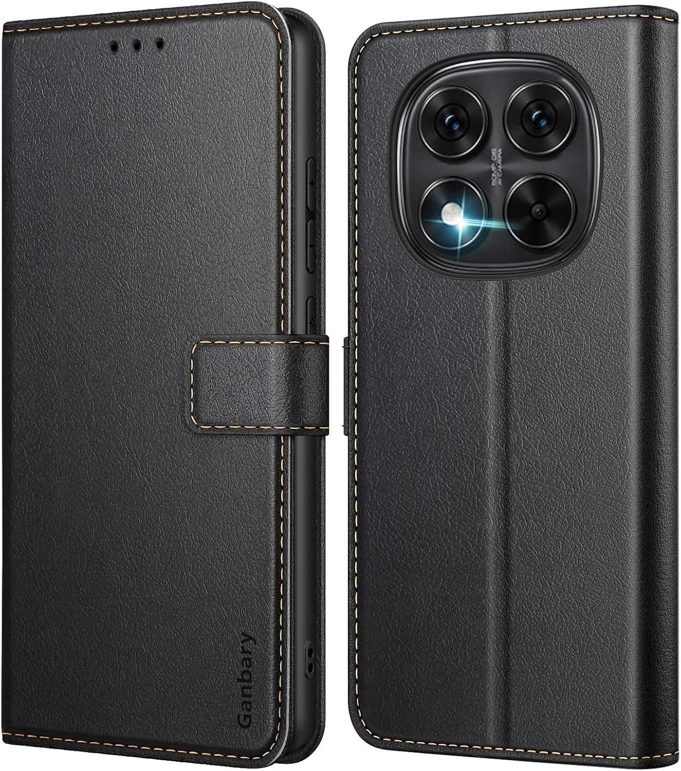 Etui z klapką do Xiaomi, Redmi Note 14 4G czarny