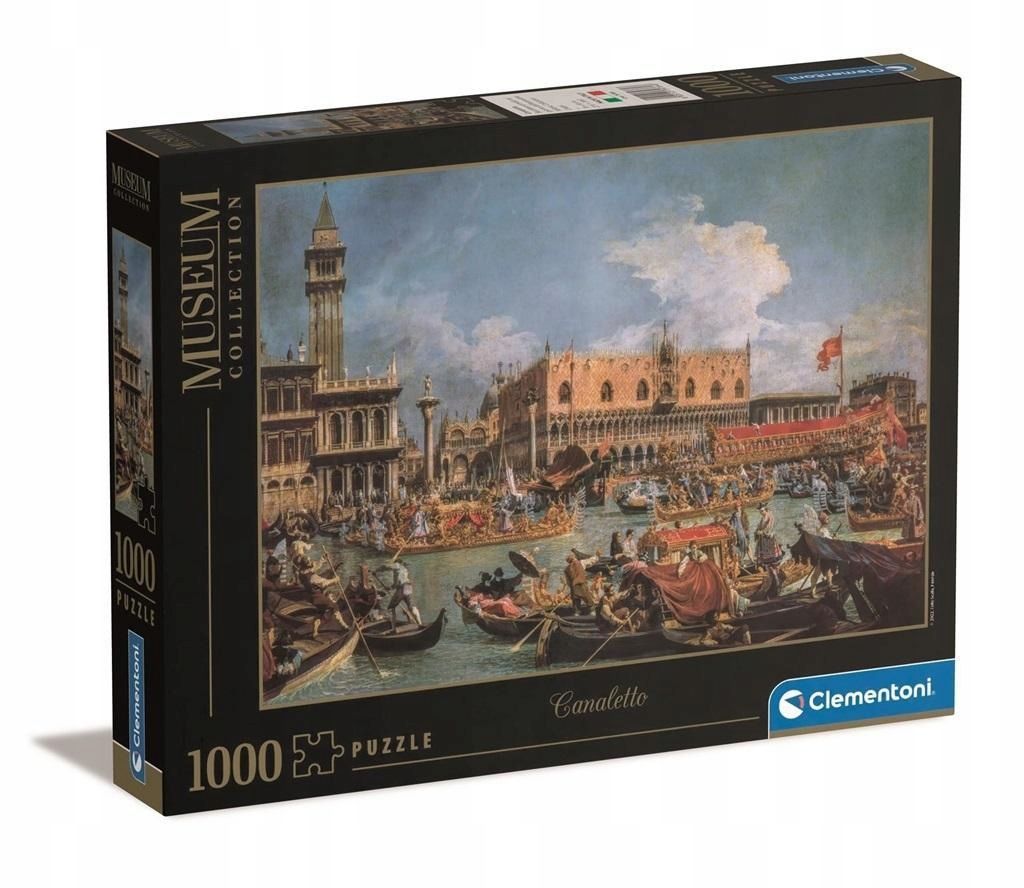 Puzzle 1000 Musseum Canaletto, Clementoni