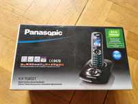 Telefon stacjonarny bezprzewodowy Panasonic czarny