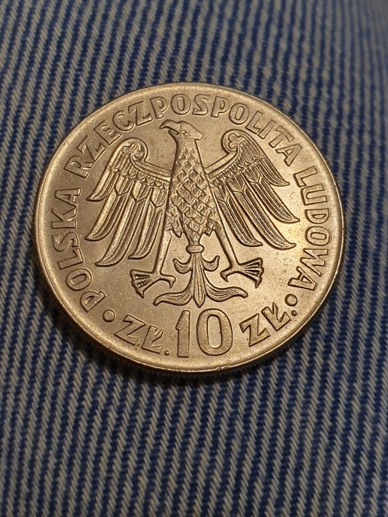 Moneta 10zl Kazimierz Wielki z 1964r