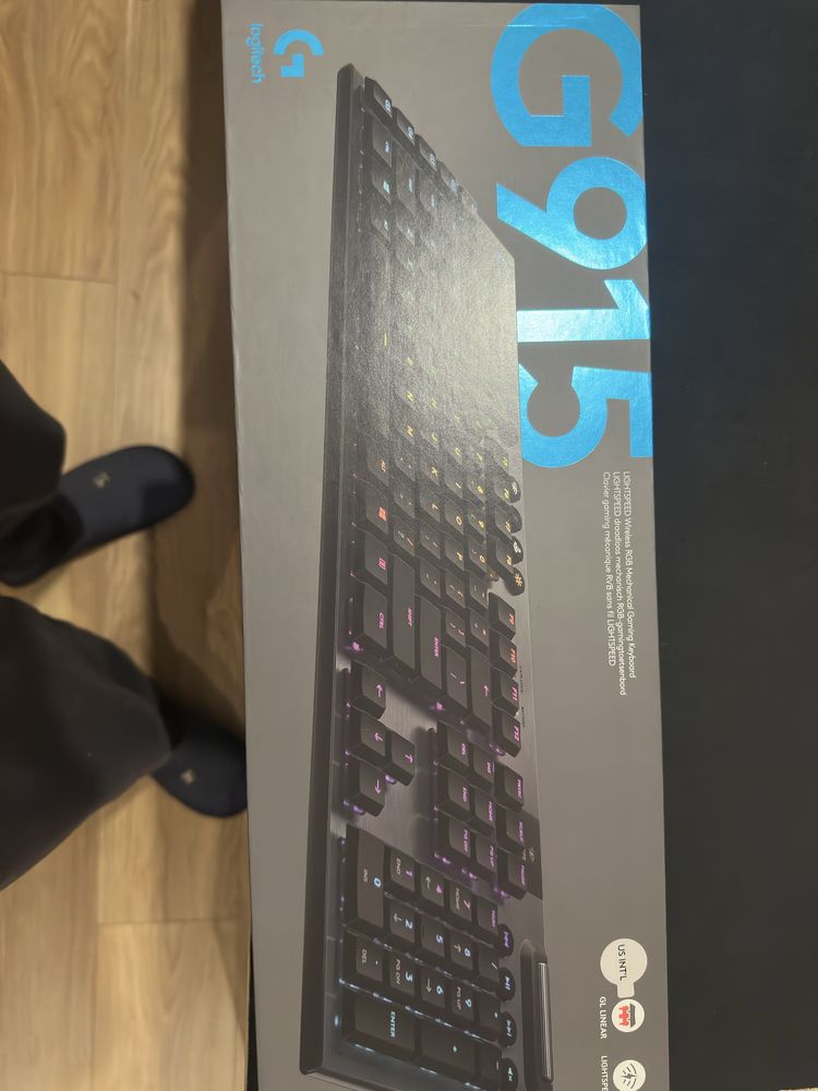 Teclado logitech G915 lightspeed Linear