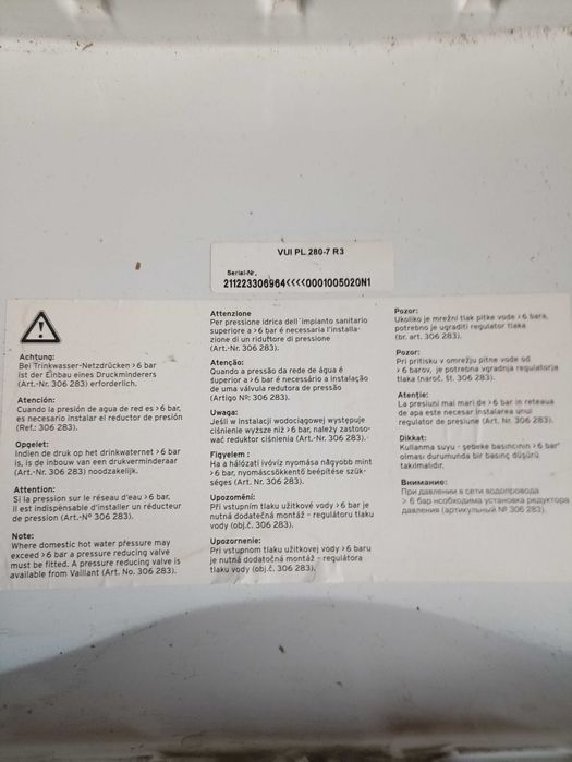 Vaillant części sprzedaż