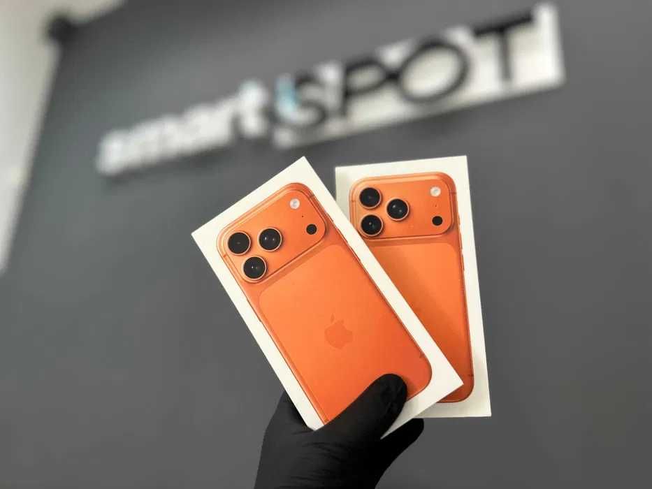 NOWOŚĆ! NOWY iPhone 17 Pro 256GB Cosmic Orange eSIM! / Raty 0%/ FV 23%