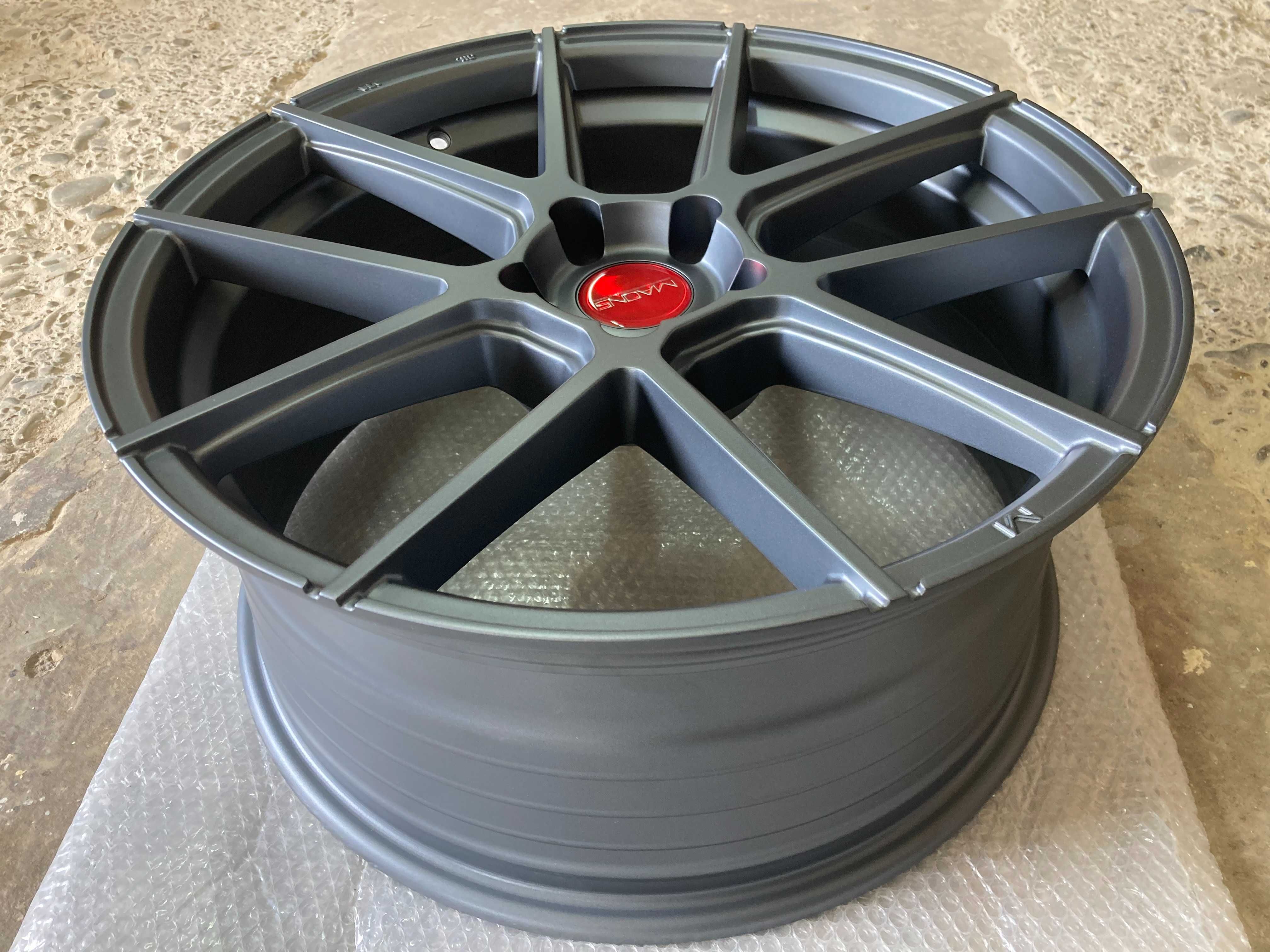 Диски разноширокие Audi/BMW Matte Graphite R19 5-112