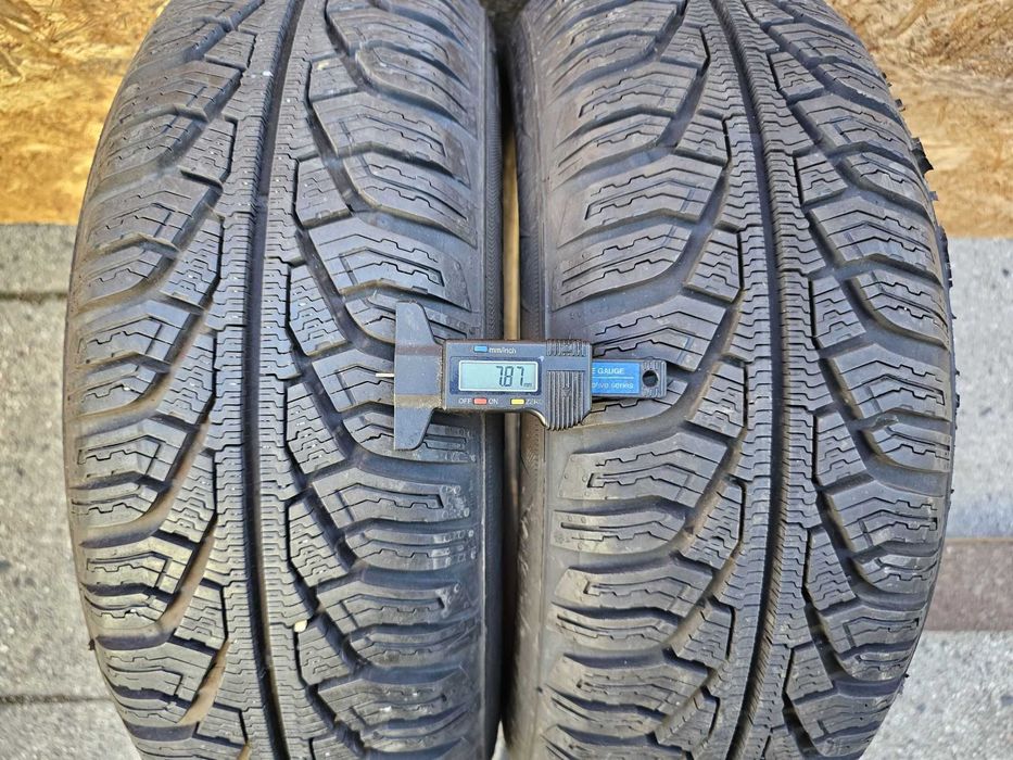 2x 195/65R15 Zimowe Uniroyal MS plus 77, 2018 rok 7,5 mm