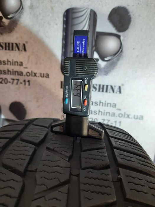 Шини 6,5мм 225/60 R16 CONTINENTAL ContiWinterContact TS830P б/у зима