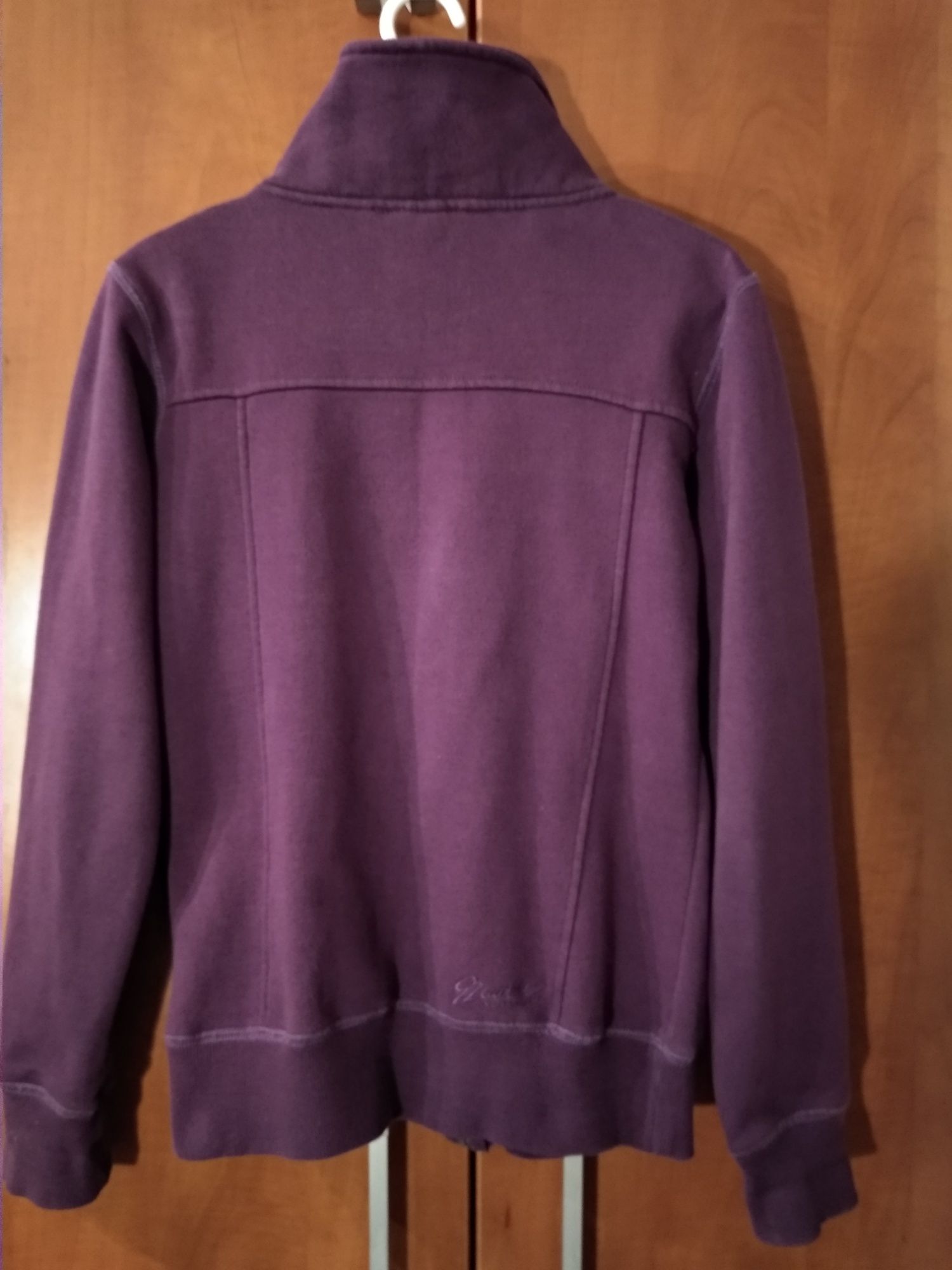 Volcano Fioletowa ciepła bluza / kurtka XS