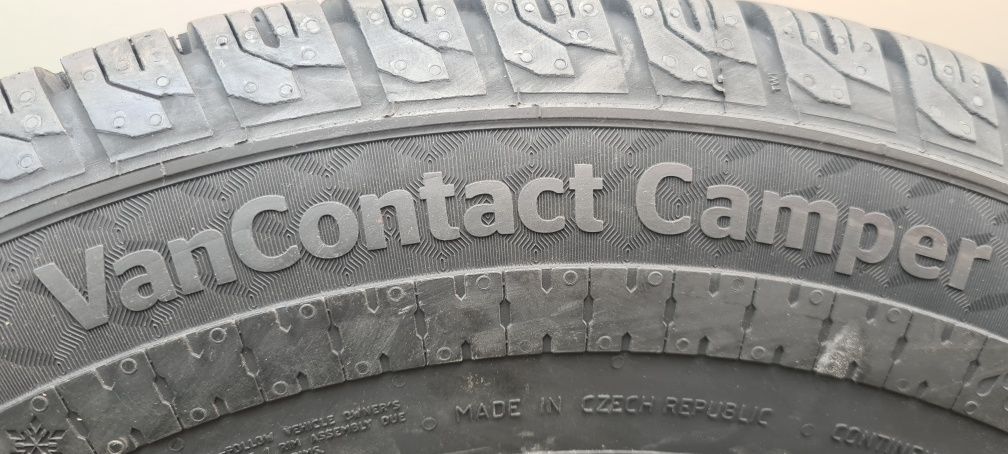 Opony Continental całoroczne vanco camper 215 70r15cp nowe