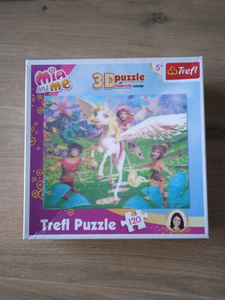 Puzzle 3D Mia i Ja 12p