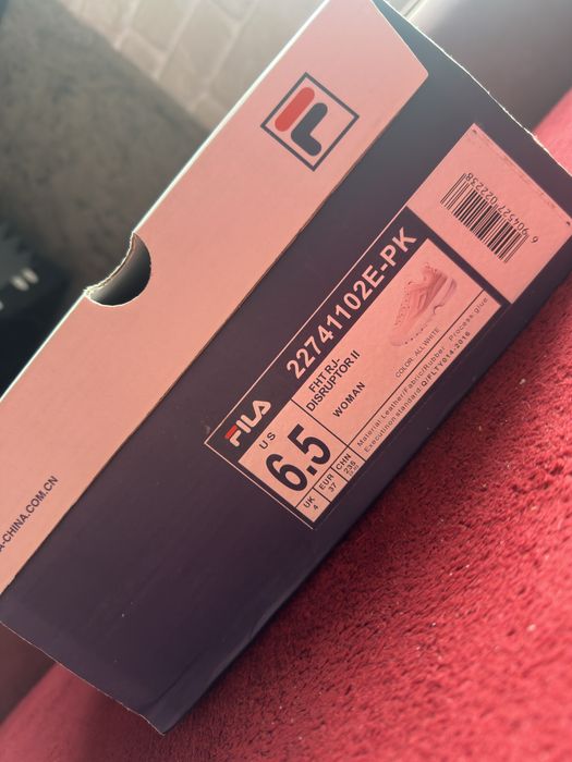 Кроссовки  ФИЛА ДИЗРАПТОР 2 Fila Disruptor 2 Pink/White (лак)