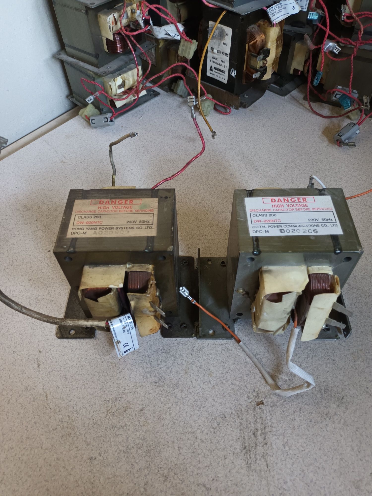 Transformator DW-920NTC 900W 2 sztuki mikrofalówka zgrzewarka
