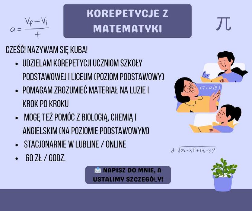 Korepetycje z matematyki