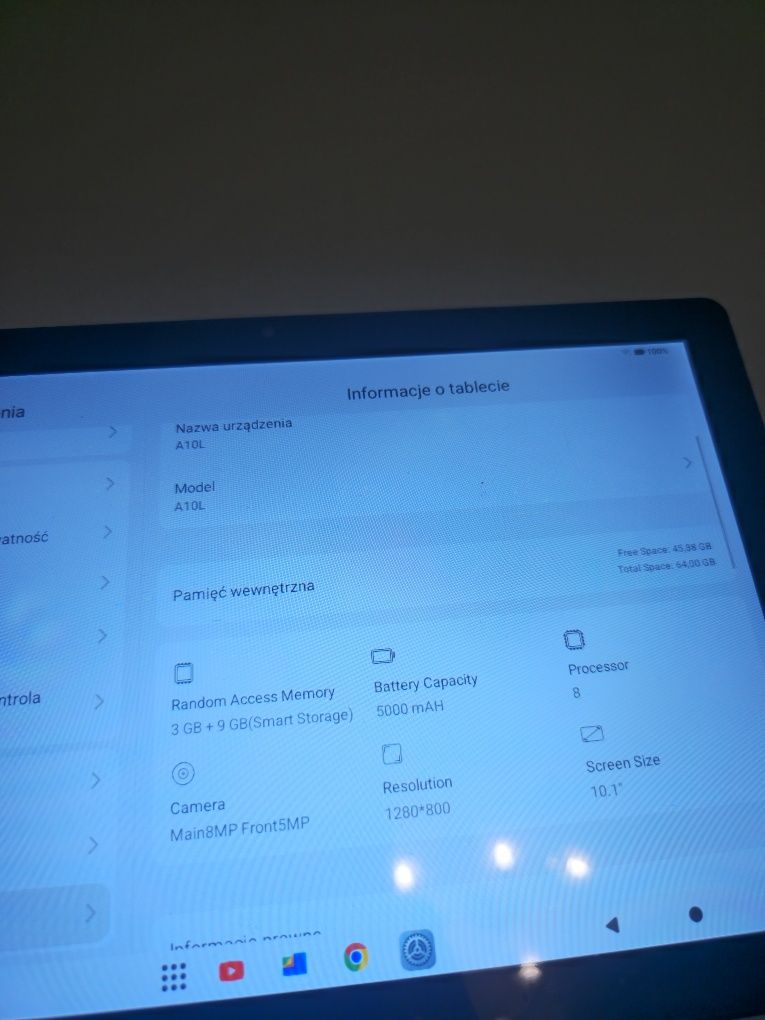 Tablet AUMI A10L TAB DYNAMIC HALO 10,1 12/64gb