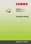 Claas variant prasa instrukcja, 260 280