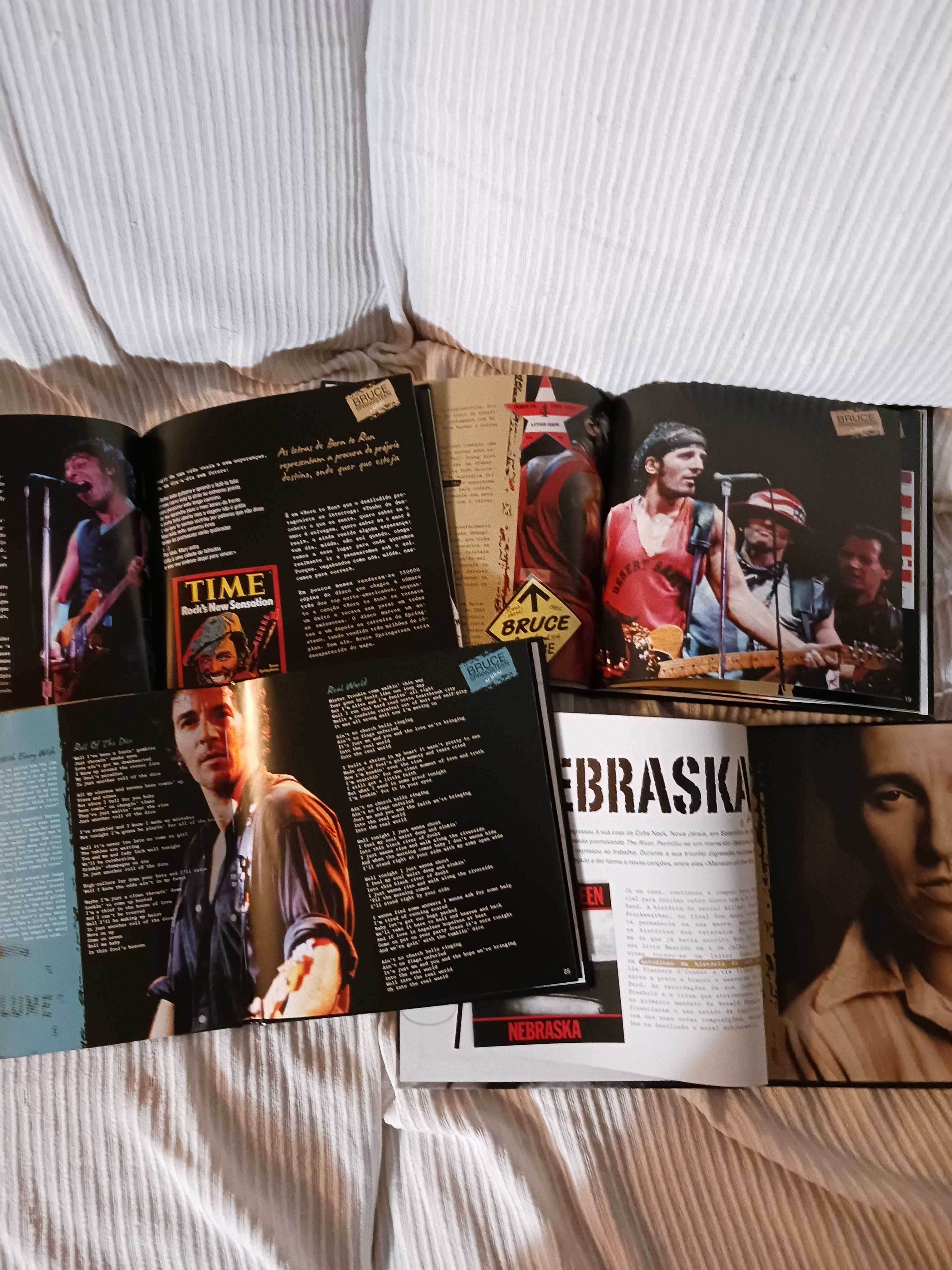 Bruce Springsteen Coleção Livro e CD