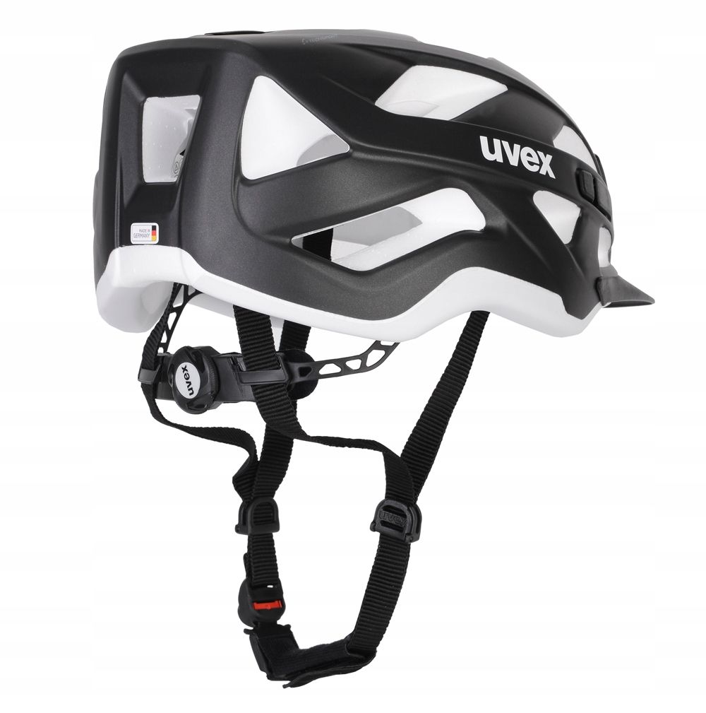 Uvex Kask Rowerowy Active Cc czarny / 52-57cm