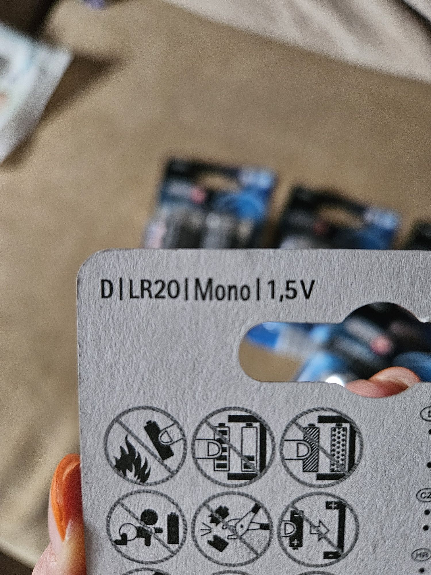 Baterie alkaiczne D | LR20 | Mono | 1,5V