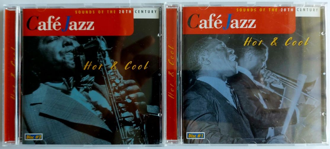 Cafe Jazz Hot & Cool 2CD Box 2001r Miles Davis Charlie Parker