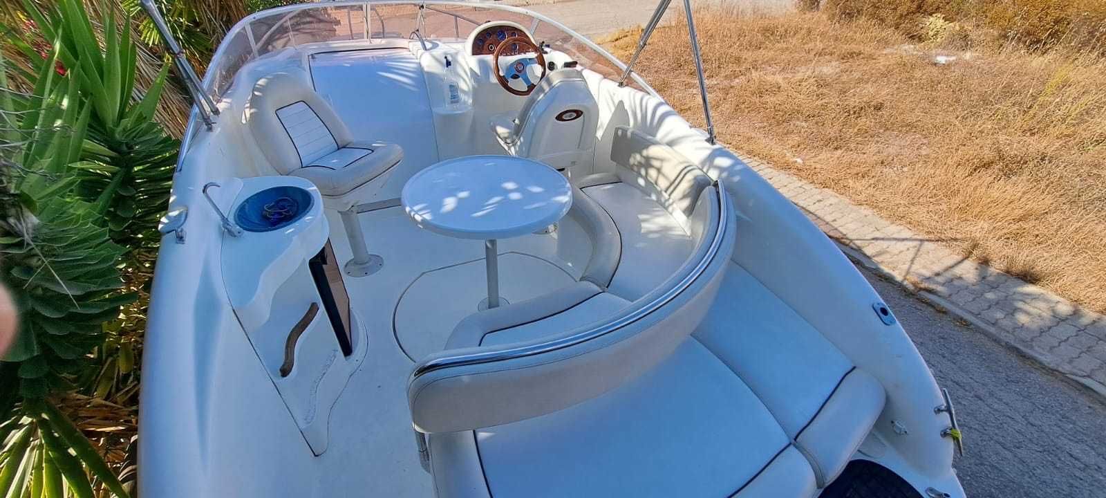 Lindo barco de recreio