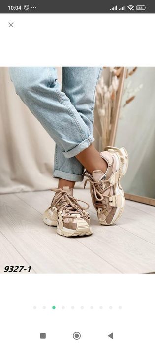 Жіночі кросівки у стилі d&g