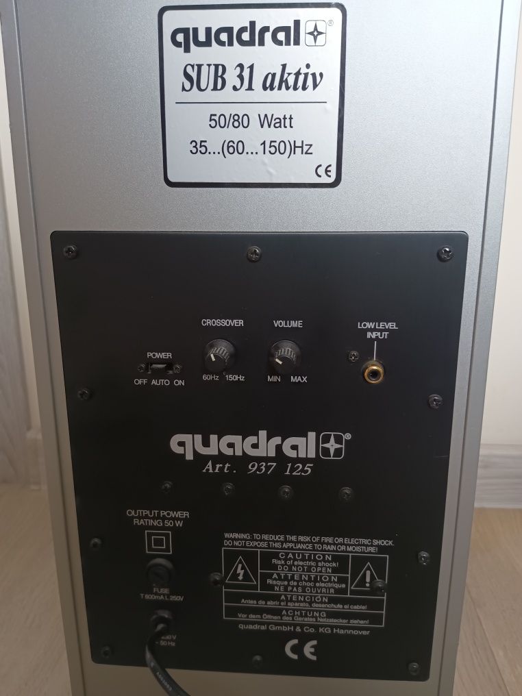Zestaw Quadral 5.1