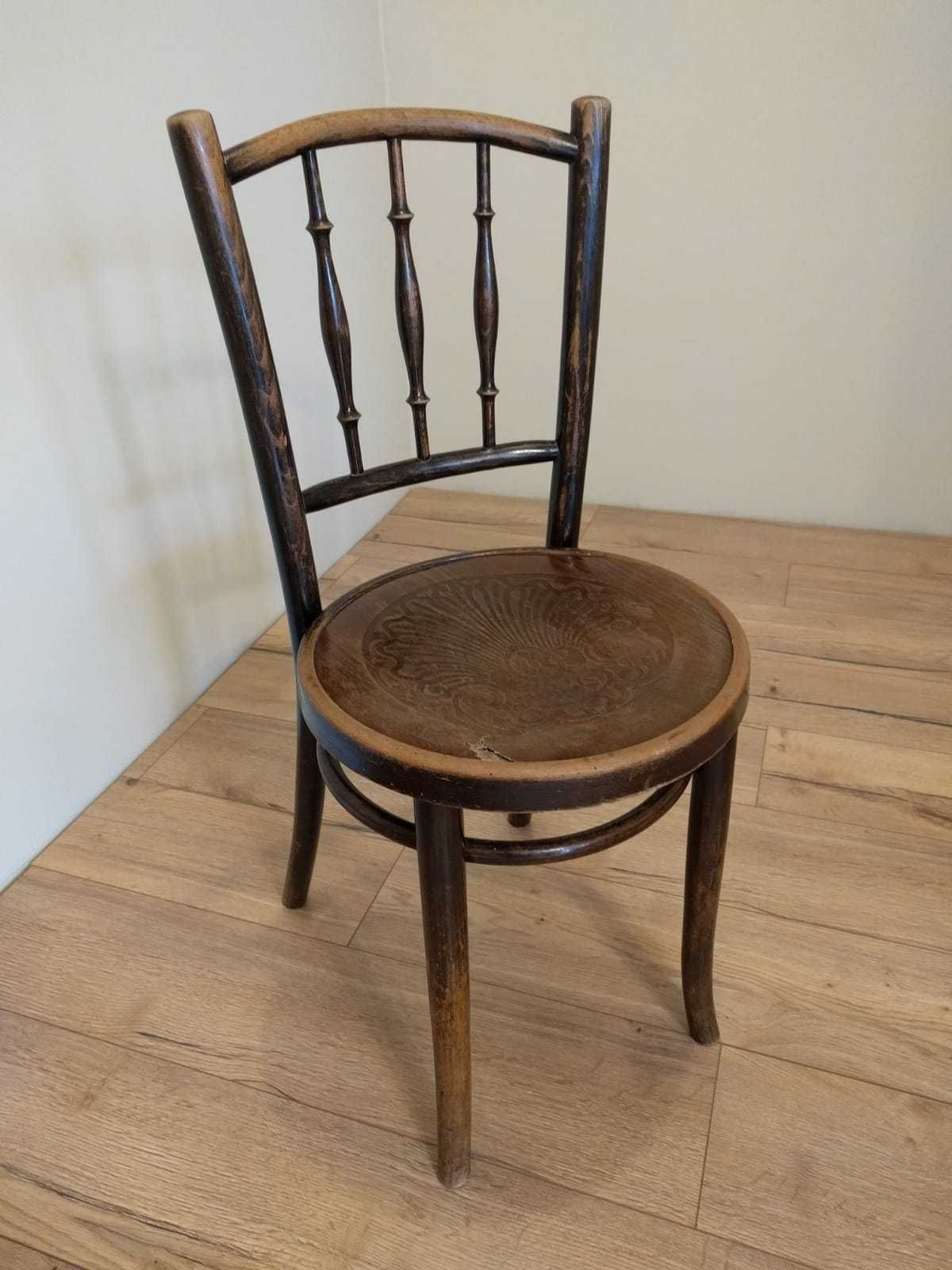 Stare drewniane krzesło Thonet ok. 1900/1930