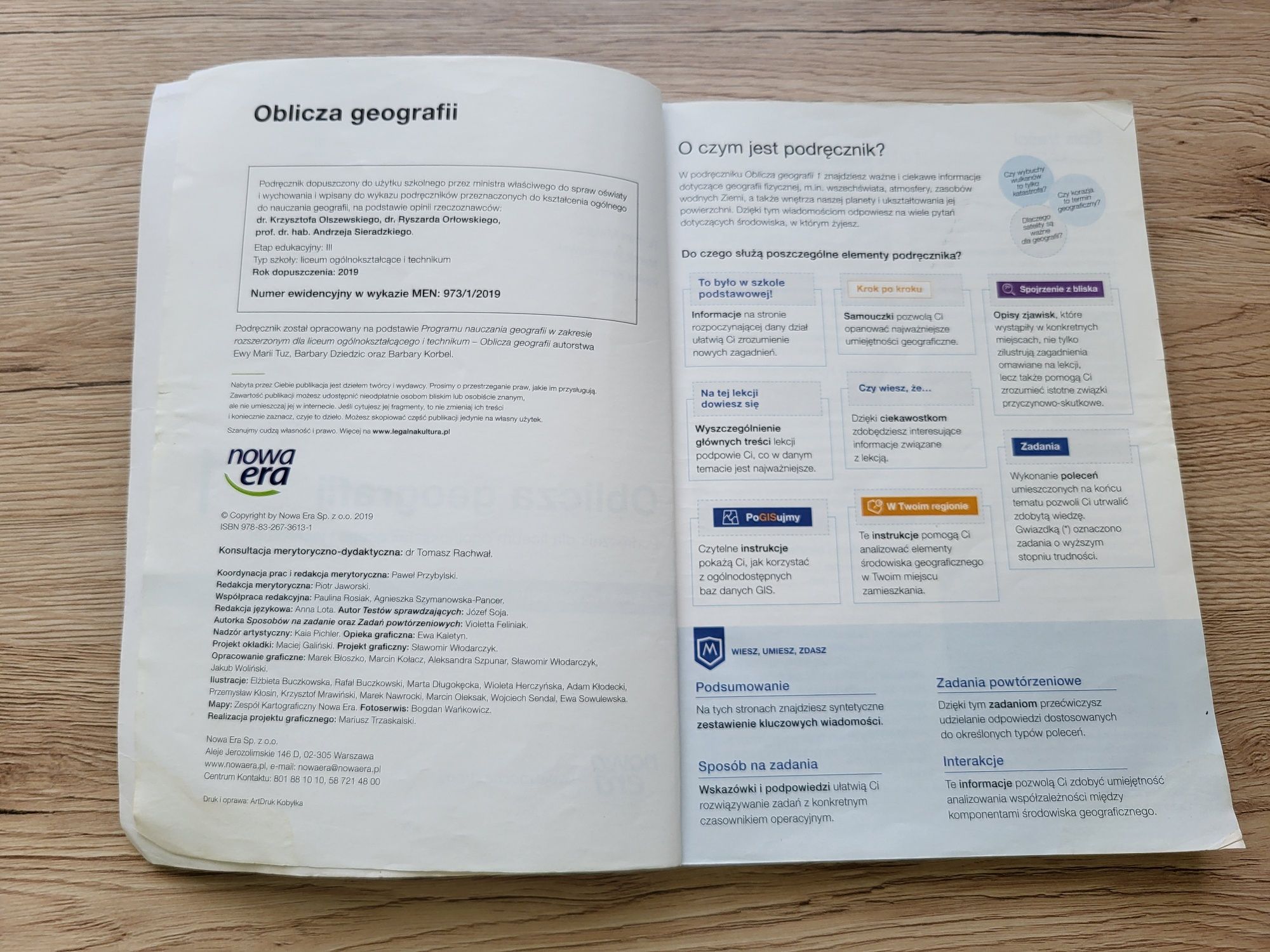 Podręcznik Oblicza geografii 1