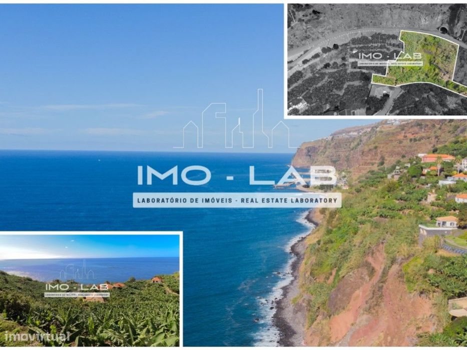 Terreno com 2295m2 - Arco da Calheta - Vista Mar