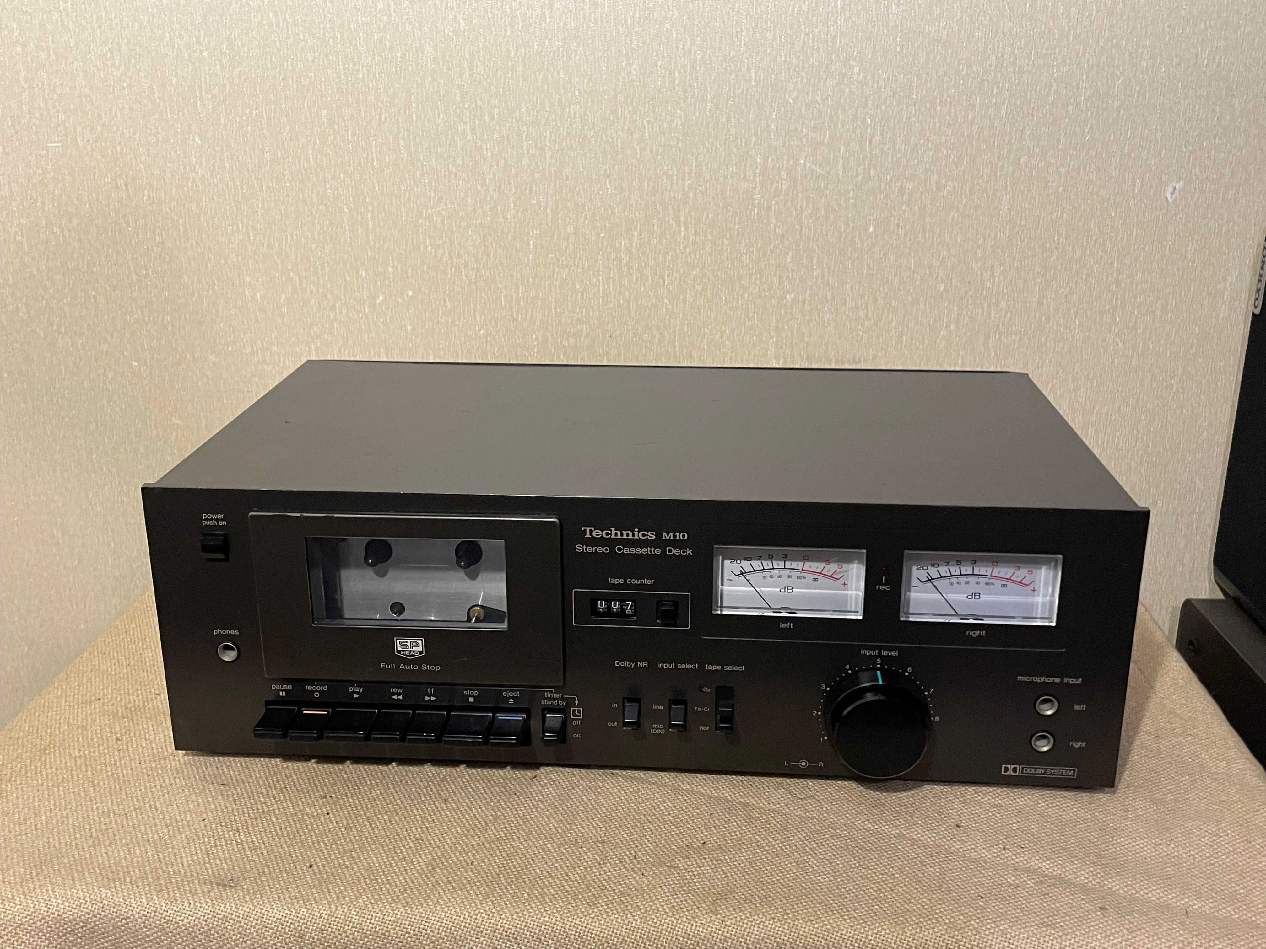 Японская кассетная HI-FI дека 70-х TECHNICS M10