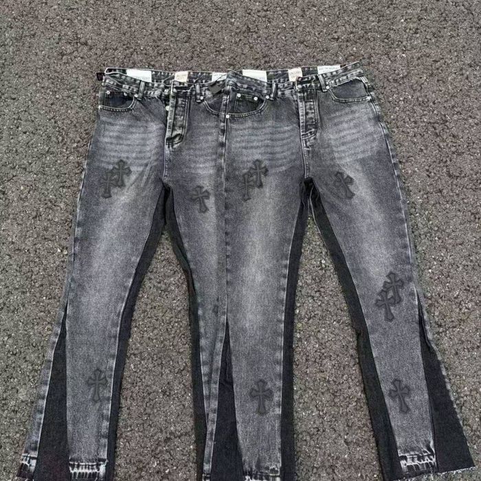 ‼️НОВИНКА‼️ Flared jeans Chrome hearts x Gallery dept
