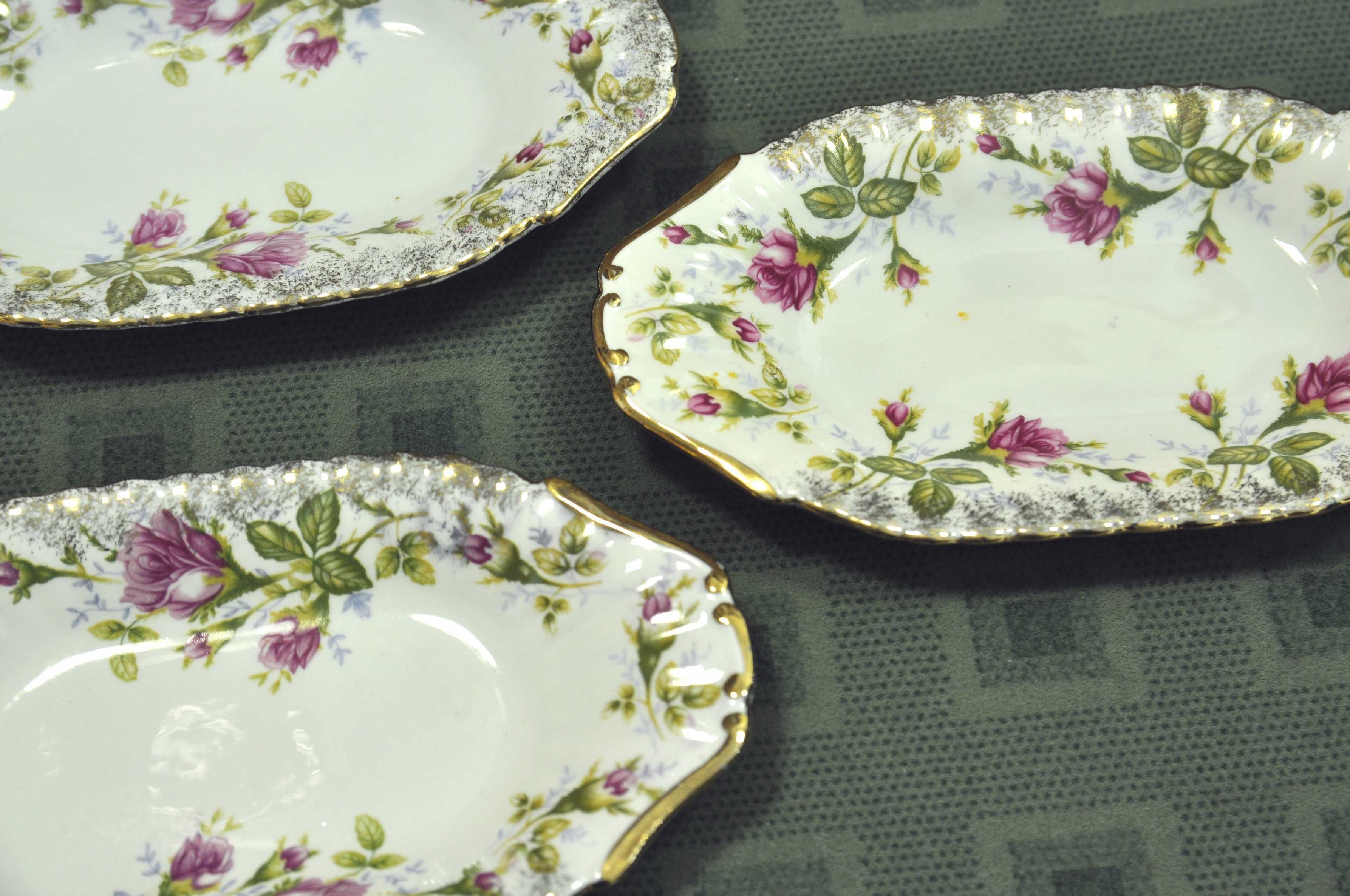 Śledziówki półmiski Iwona Chodzież PRL polska porcelana Vintage retro