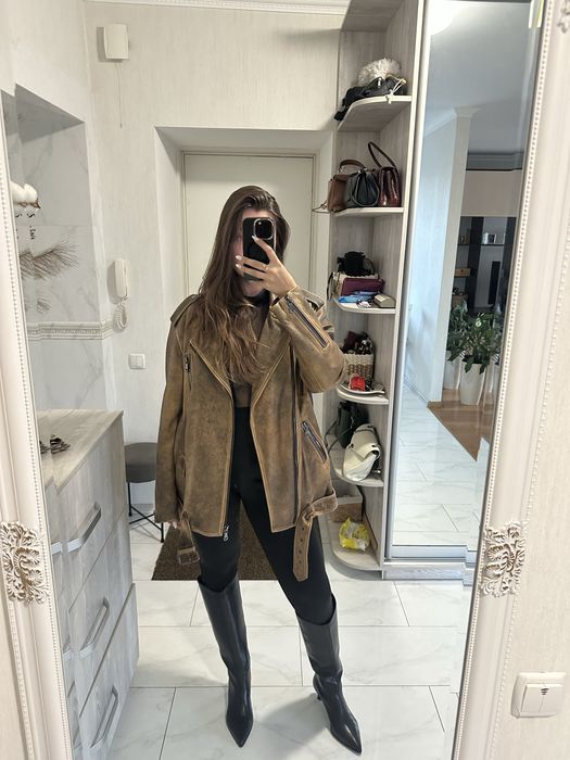 Куртка з натуральної шкіри