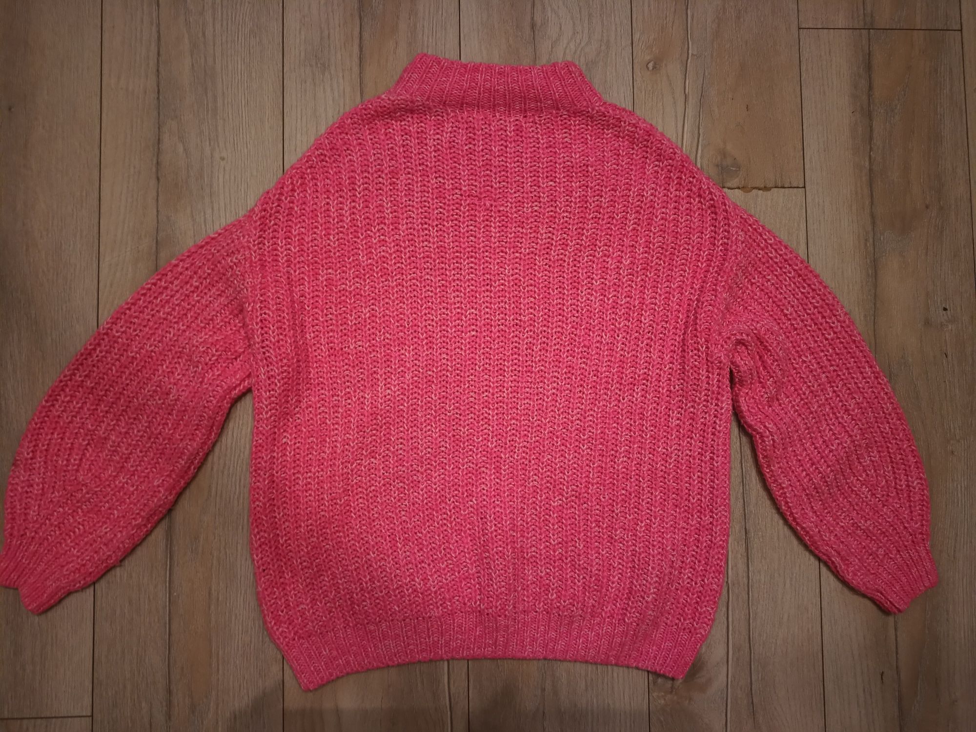 Sweter damski neonowy