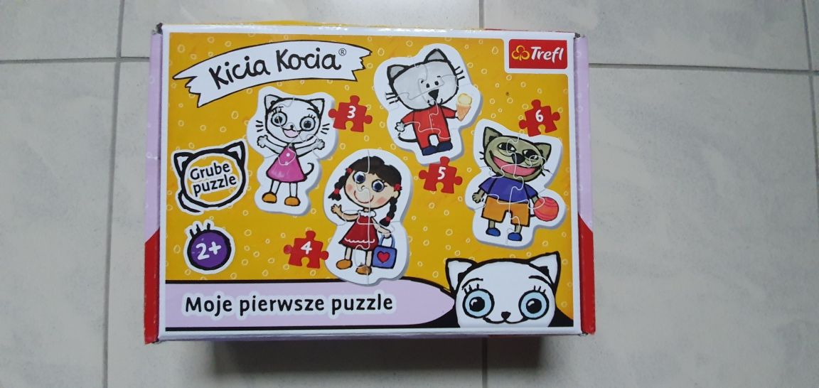 Paka puzzle, książeczki, gry dla dzieciaka 2+ i więcej